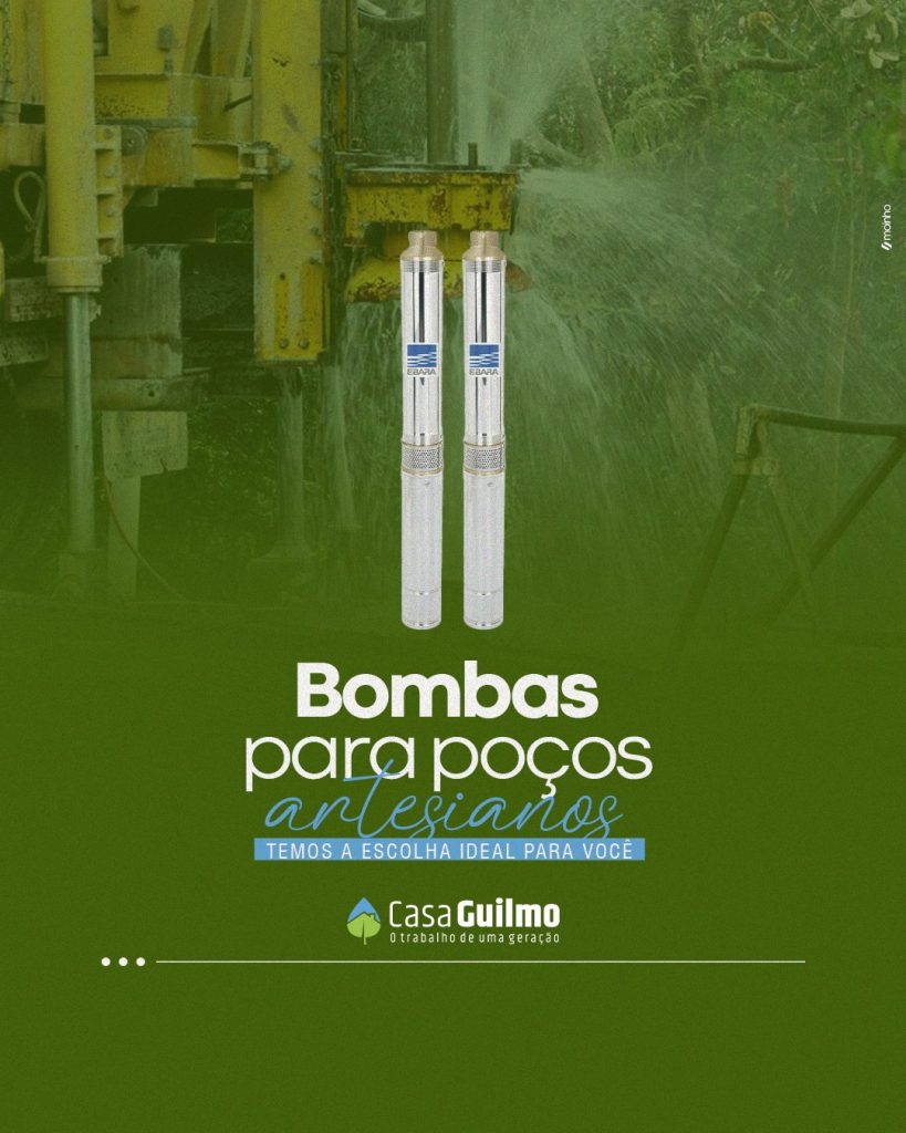 Bombas para Poços Artesianos — A Escolha Ideal para Você